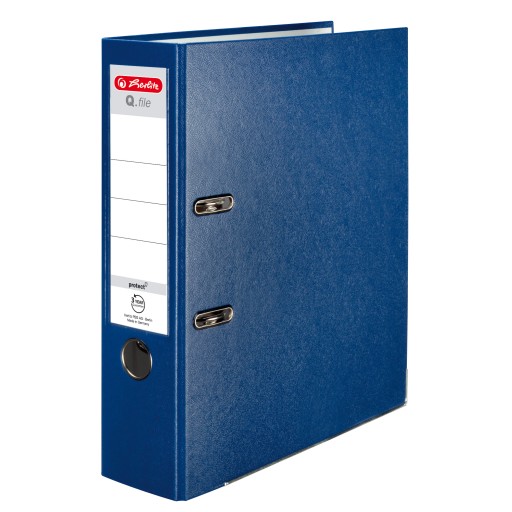 HERLITZ Q.FILE VIAZAČ A4 8CM ŠÍRKA NÁMORNÍCKA MODRÁ
