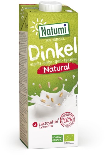 Špaldový nápoj bez pridaných cukrov BIO 1 l Natumi