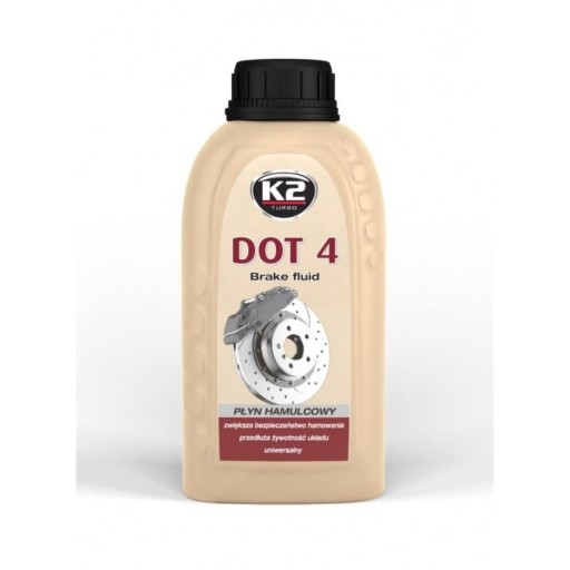 DOT-4 250G. K2 BRZDOVÁ KVAPALINA T124