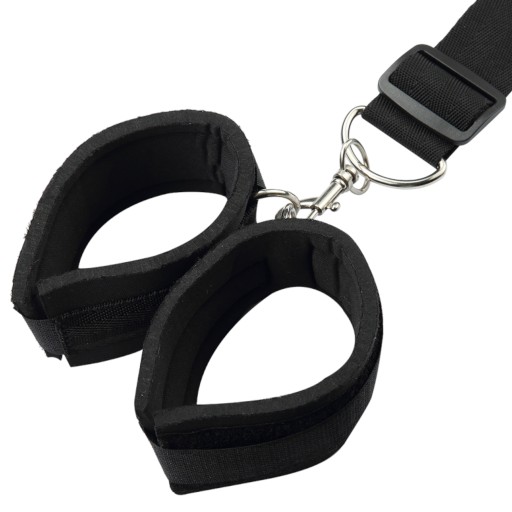 BDSM postroj pre páry: roubík + putá - pomôcka na obmedzovanie vášho partnera