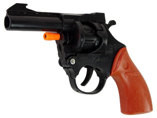 Perkusná pištoľ Revolver čierny