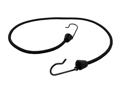 Pružná gumová šnúra na upevnenie batožiny 4 mm 25 cm
