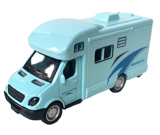 Karavan, kempingové auto, kovové, 50-te roky