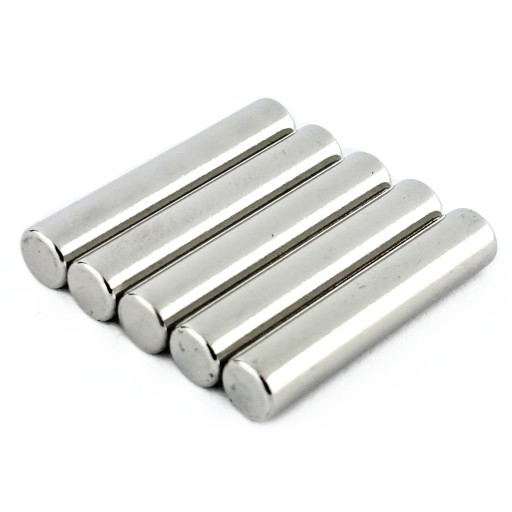 VALEC NEODYMOVÝ MAGNET 5x25 N38 SADA 5 ks