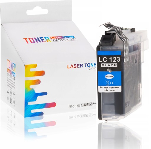ATRAMENT pre BROTHER LC123 DCP-J132W DCP-J152W BLACK