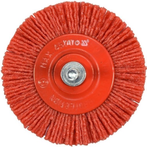 KOTÚČOVÁ KEFA S STOPKOU 75 mm NYLON Yato
