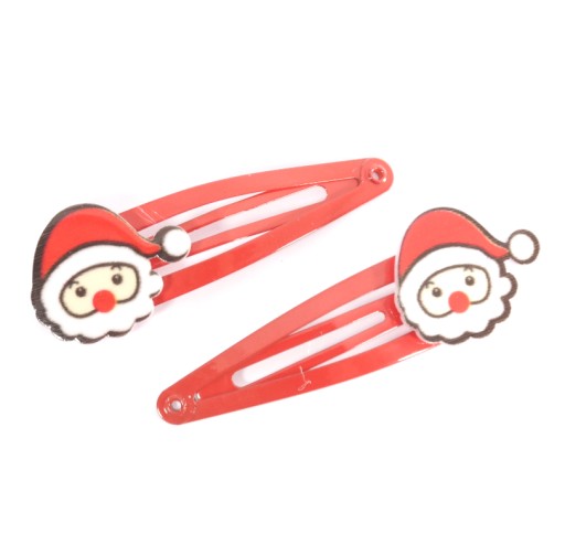 Santa Clauses sponky do vlasov vianočné ozdoby
