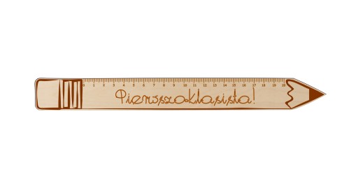 Ceruzka pravítko pri registrácii študentov DARČEK