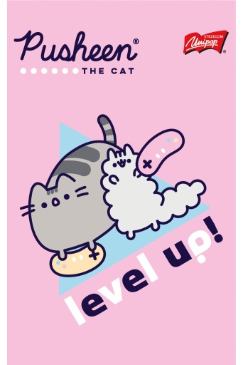 Notebook A6 50k mriežka Pusheen Majewski