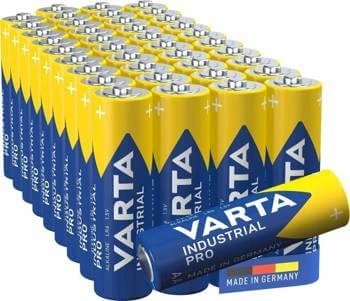 ALKALICKÁ BATÉRIA MALÉ PRSTY AAA VARTA INDUSTRIAL R3 LR03 1,5V 4 KS