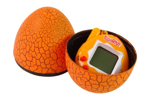 Tamagotchi Tamagochi v hre Vajcia Electronic Pet Orange