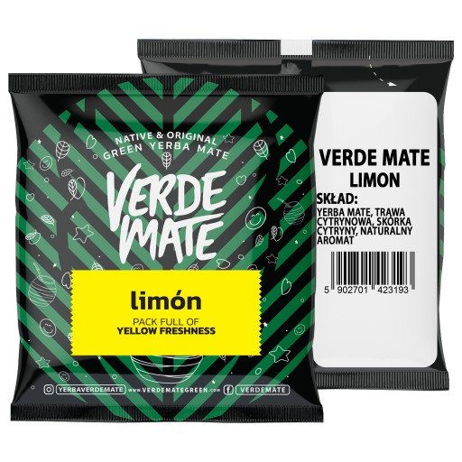 Yerba Verde Mate Green Limon 50g vzorka
