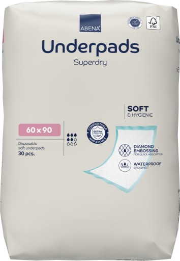 Abena Underpads Superdry hygienické savé vložky 60x90 A' 1 ks