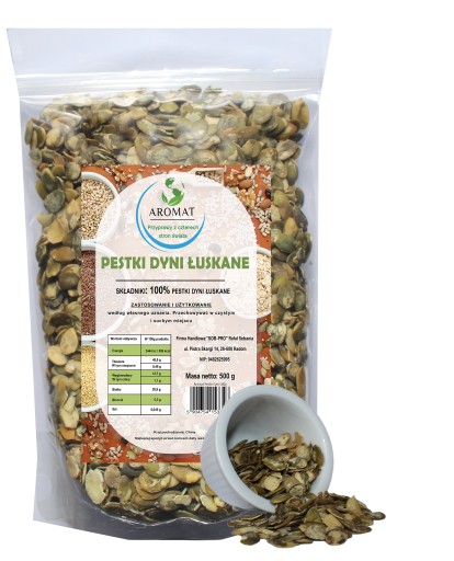 Čerstvé tekvicové semienka lúpané 500g SUPER KVALITA!!!