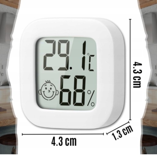ELEKTRONICKÝ TEPLOMER, DIGITÁLNY IZBOVÝ vlhkomer