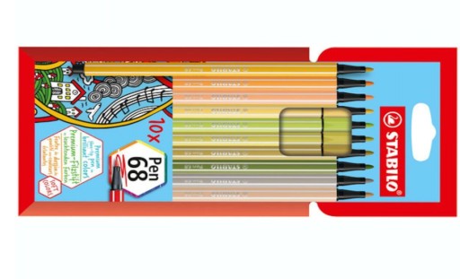 Stabilo Pen 68 khaki 68/66 pastelová fixa