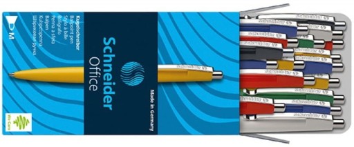 AUTOMATIC BALLPEN BLUE INK Schneider M puzdro MIX FARBA