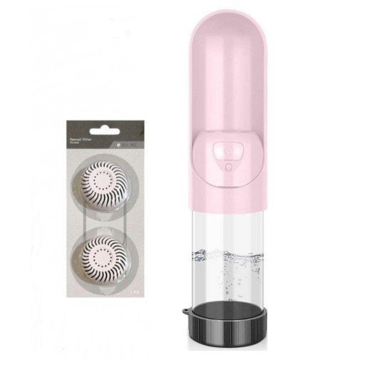 Filter do 300 ml cestovnej fľaše, ružový