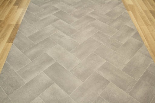 šírka 1,5m PVC KOBEREC AKO ŠEDÁ RYBIA DLAŽBA