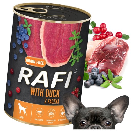 DOLINA NOTECI KONZERVA RAFI PRE PSA KAČKU 400G