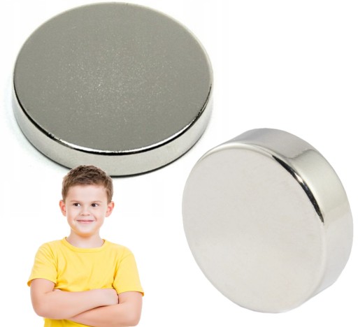NA CHLADNIČKU NEODYMIOVÉ MAGNETY 25x5 25/5 mm 1 KS, okrúhle
