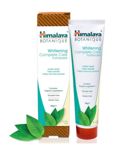 Himalaya Botanique Bieliaca zubná pasta s príchuťou mäty bez fluoridu 150g