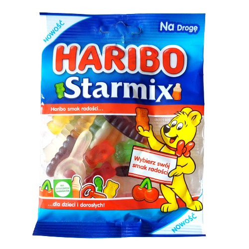 HARIBO STARMIX JELLIES 85g DÁTUM: 28.02.2025