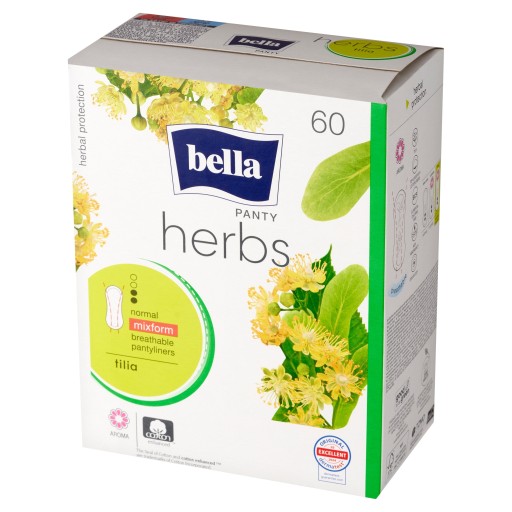 BELLA BYLINKY HYGIENICKÉ PODLOŽKY s lipovým kvetom TILIA 60 ks.