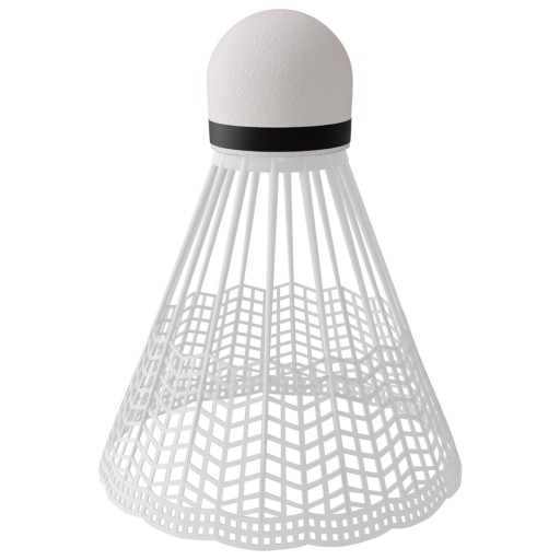 Sada 3x nylonových LED bedmintonových raketoplánov