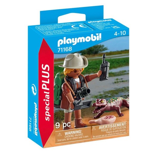PLAYMOBIL 71168 VYŠETROVATEĽ S ALIGATOROM