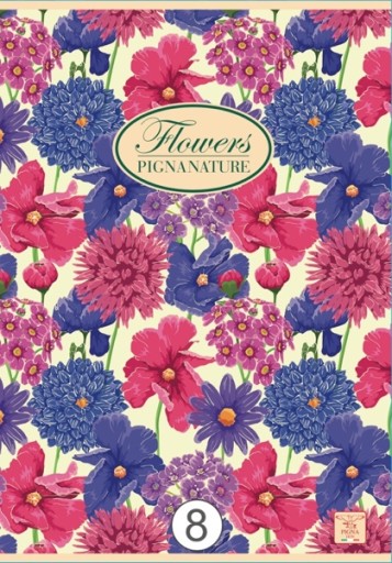 NOTEBOOK A5 42K LI PIGNA NATURE FLOWERS ECO 0208835C