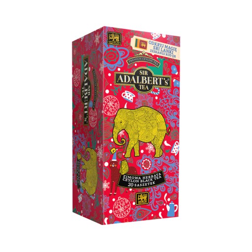 Adalbert`s Winter Ceylon Black Tea 20 sáčkov
