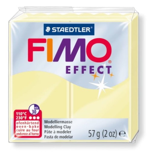 MODELINA FIMO EFEKT PASTELOVÁ farba Vanilka 105