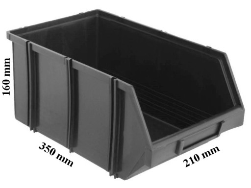 Uskladňovací organizér na odpadkový box Modułbox 3.1 kontajner