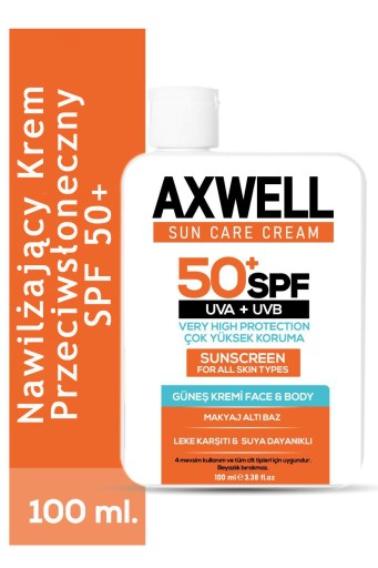 Hydratačný opaľovací krém na tvár a telo SPF50+ filter 50 ml