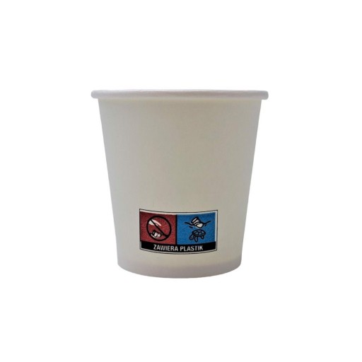 Papierový pohár 100ml biely Enjoy Drink&Go $50 ks