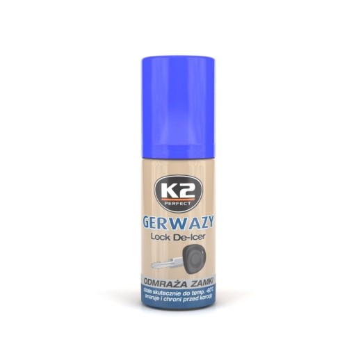 K2 GERWAZY ROZMRAZOVAČ ZÁMKU -60 STUPŇOV 50ml