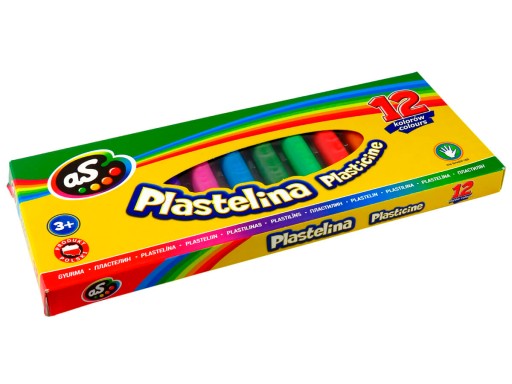 ASTRA PLASTELINA 12 COLORS AS