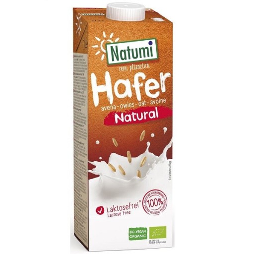 NATUMI BIO ovsený nápoj 1l bez pridaných cukrov