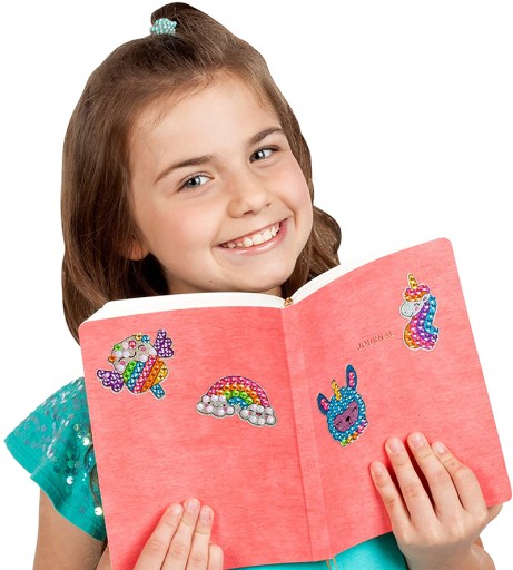 Diamantové vyšívanie Scrapbooks NÁLEPKY PRE DETI Mikulášsky darček