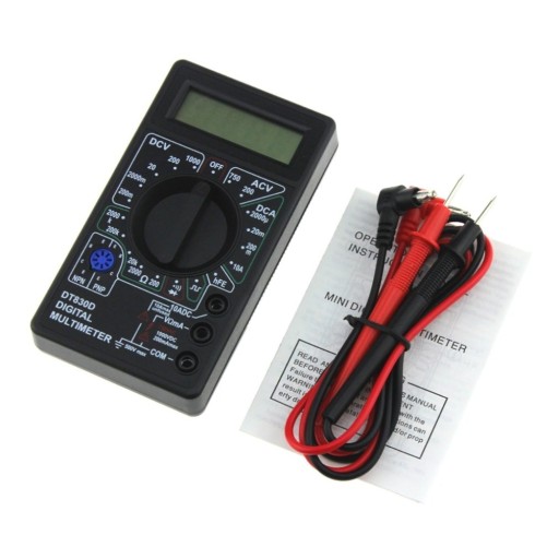 Multimeter DT-832 so signálom LCD
