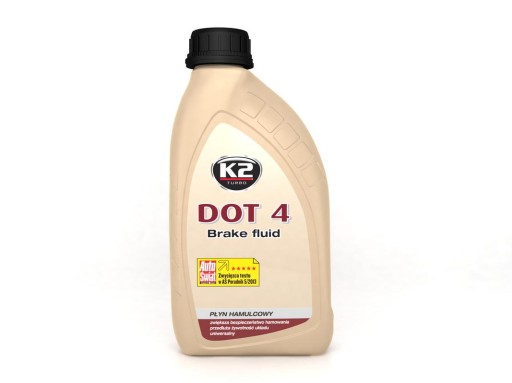 K2 brzdová kvapalina dot 4 0,5l s atestom
