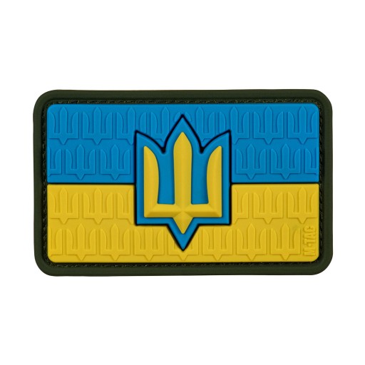 Náplasť M-Tac Vlajka Ukrajiny s trojzubcom SZU PVC