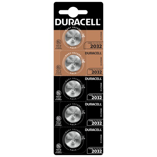 Duracell špecializovaná lítiová batéria 2032 5 ks.
