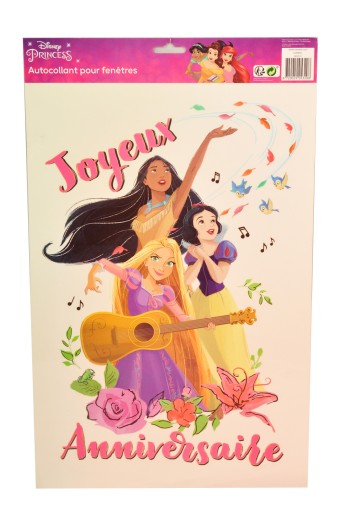 DEKORATÍVNA FÓLIA NA OKENIA DISNEY PRINCESS SNEHNOBIELA MULAN