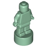 LEGO 90398 pieskovo zelená SOCHA NOVÁ (1 g)