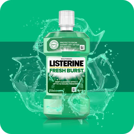 LISTERINE Fresh Burst ústna voda 250ml