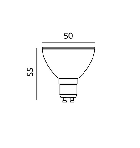 LED žiarovka GU10 3W PREMIUM 80° neutrálna Kobi