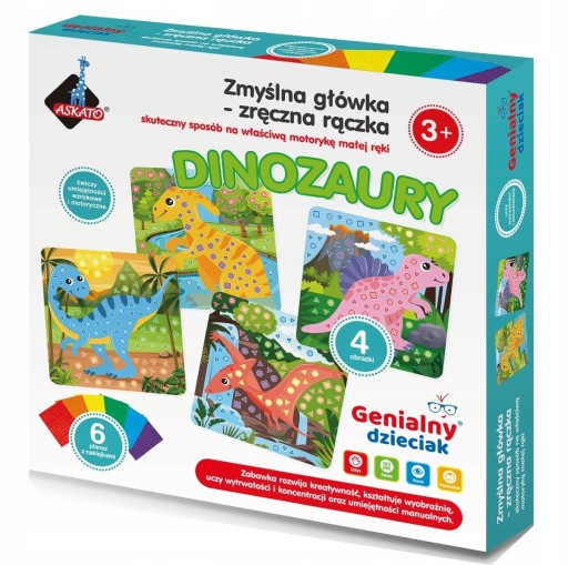 Penový album Genius kid Dinosaurs