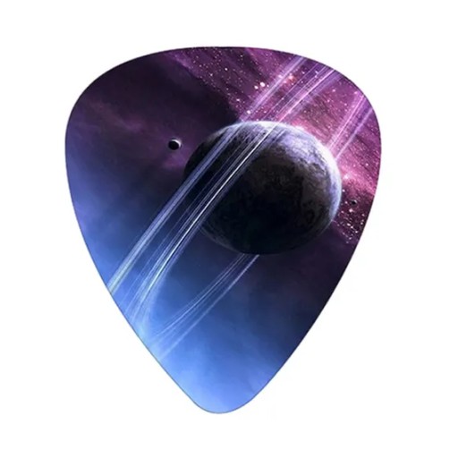 Gitarové trsátka 6 KS Gitarové pierko Space Planets vzory Aurora | členok